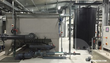 Flotation unit in food industry